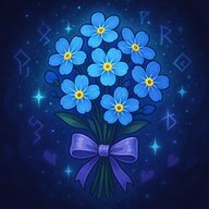 Букет незабудок